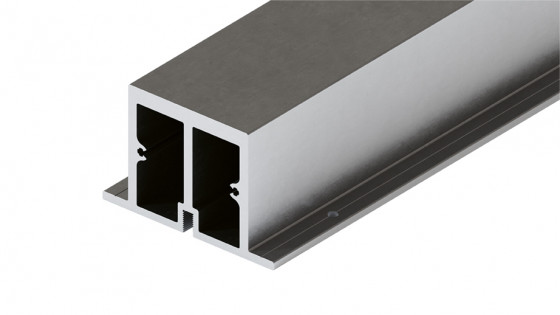 HAWA 52109 Folding Concepta III, reinforcement profile, front, 4 doors, 2765 mm
