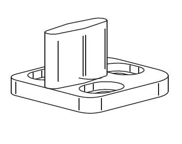 TERNO lower mandrel art. 45