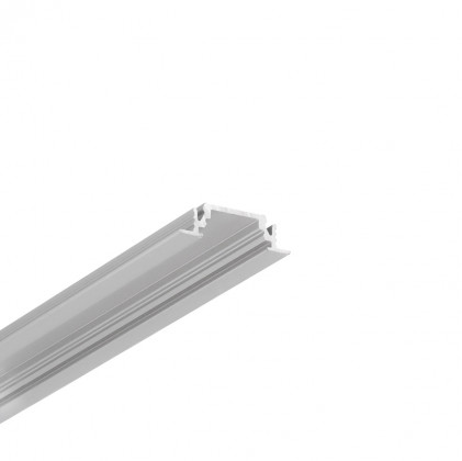 StrongLumio profile LED Groove 10, anodized silver, 4050 mm