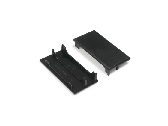 StrongLumio end parts for Lowi  profile black (pair)