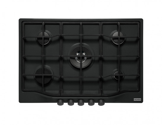 FRANKE Gas hob FCH 755 4G TC BT C black matt