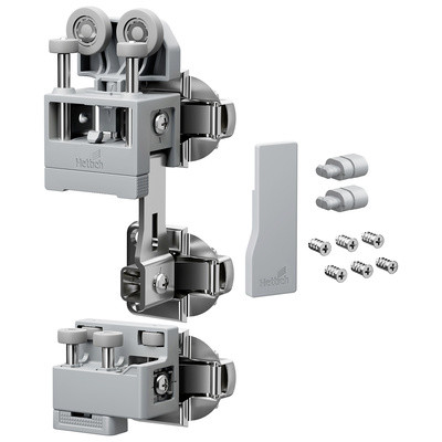 HETTICH 9339348 WingLine Lnew max 25kg,grey,right,w/o.self close feat.,w.bot.gui