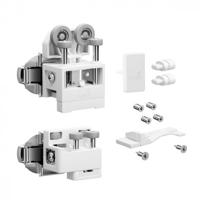HETTICH 9339383 WingLine L new max 12 kg, set w. spring, white, left, w. guide