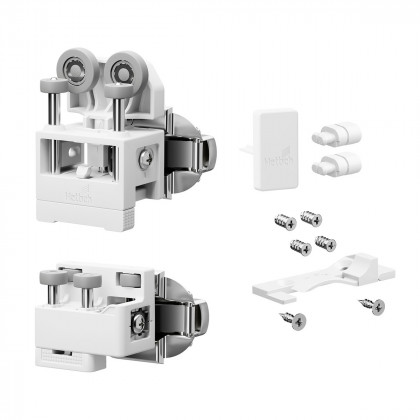 HETTICH 9339367 WingLine L new max 12 kg, set w. spring, white, right, w. guide