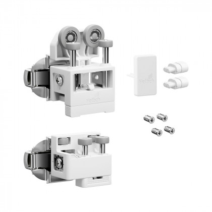 HETTICH 9339387 WingLine L new max 12 kg,set w/o spring, white, left, with guide
