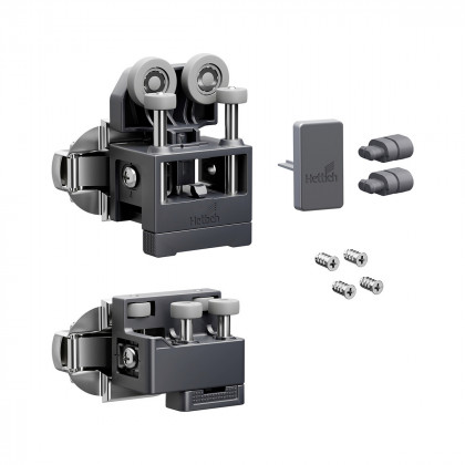 HETTICH 9339388 WingLine L new 12 kg, set w/o spring, anthracit, left, w. guide