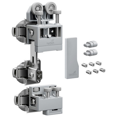 HETTICH 9339357 WingLine L new max 25 kg, grey, left, w/o. self closing feature