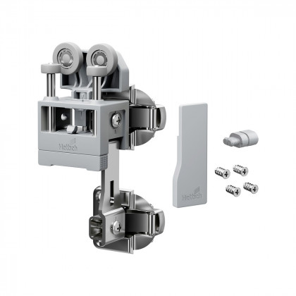 HETTICH 9339392 WingLine L new max12kg,grey,right,w/o.self close fea,w/o.bot.gui