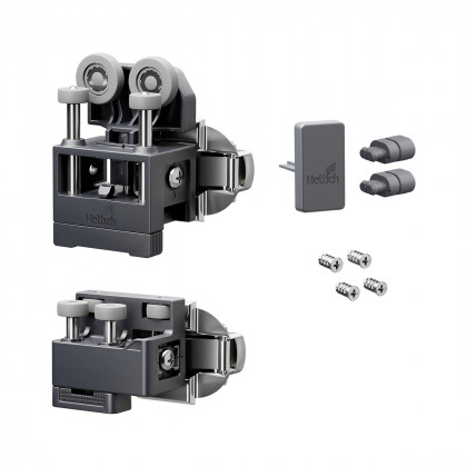 HETTICH 9339381 WingLine L new max 12kg,set w/o spring, anthracit,right,w. guide