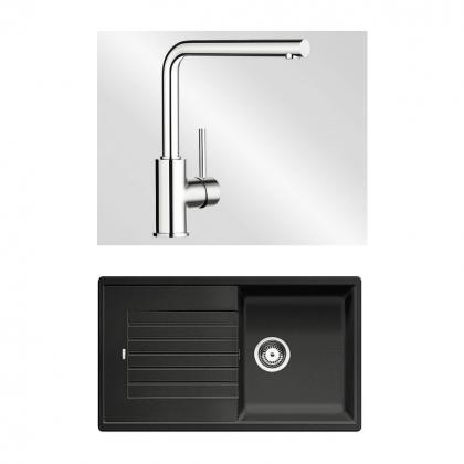 BLANCO Set 10-B 25 520511+519414 ZIA 5 S anthracite + MILA chrome