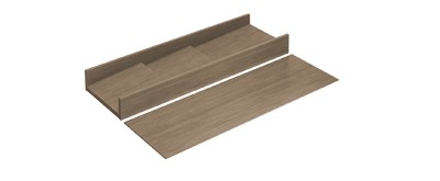 HETTICH 9199606 OrgaTray 230, držák na kořenky 150 - 275/550 mm ořech