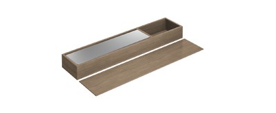 HETTICH 9199605 OrgaTray 230, držák na fólie 100 - 175/550 mm ořech