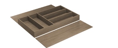 HETTICH 9199603 OrgaTray 230, (275mm) 275 - 548/550 mm ořech