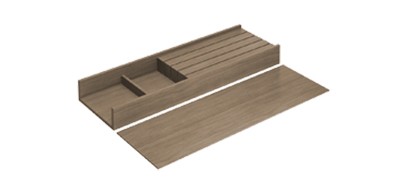 HETTICH 9199597 OrgaTray 230, držák na nože ořech