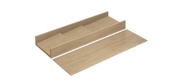HETTICH 9190571 OrgaTray 230, držák na kořenky 150-275/450 mm dub