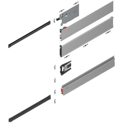 BLUM 801P500E.L3 Revego Uno pocket rail guide, 500 mm, left