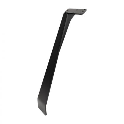MILADESIGN beveled designer table leg ET N42080 ( RAL 9005 ) MILADESIGN beveled designer table leg ET N42080 ( RAL 9005 )