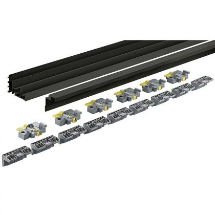 HETTICH 9338329 TopLine XL new set of guide profiles 2300 mm + clamps
