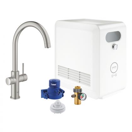 GROHE 31323DC2 Blue Professional starter set C-outlet supersteel