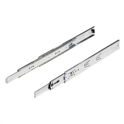 HETTICH 73283 KA 5632 ball bearing slides, full ext., 600mm/45kg EB12.7 Galvan.