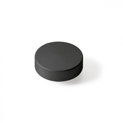 HETTICH 9347594 Clip with M4 thread for leather handles black matt