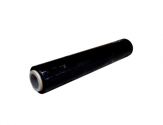 Stretch Wrap Foil 500 mm 23my, 2 kg, Black