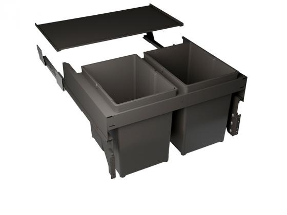 GOLLINUCCI Sorter 580 EVO Compact Line 600mm 2x17l, anthracite