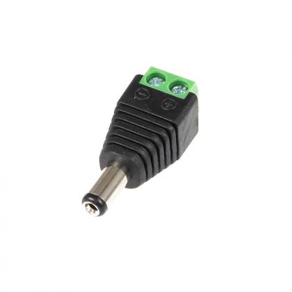StrongLumio DC Power Adapter 2,1 mm Male Terminal Block