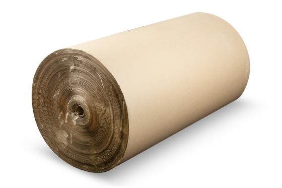 Corrugated cardboard paper roll 2VVL width 1000, roll 100m, 210-220 g/m2