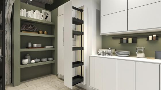 KES-rod 1208mm, diameter 50mm, chrome + cap