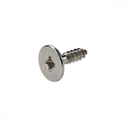 HETTICH 9386068 Screw on counterplate, nickel plated, D10x1mm,drilling D2,5x10mm