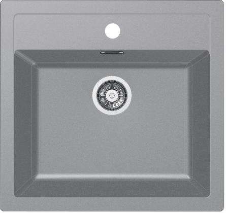 FRANKE Set T102Š SID 610 gray + FP 9000.031