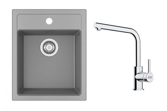 FRANKE Set T113Š SID 610-40 gray + FS 3230.031