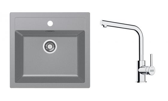 FRANKE Set T114Š SID 610 gray + FS 3230.031