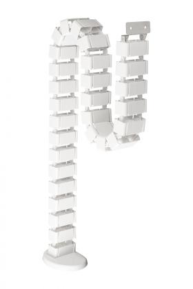 STRONG Vertical cable management flexi 1260 mm white