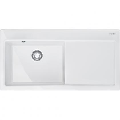 FRANKE Sink MTK 611-100/2 1000 x 510 Glacier drain right