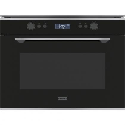 FRANKE Oven FMY 45 MW XS Stainless steel/Black glass