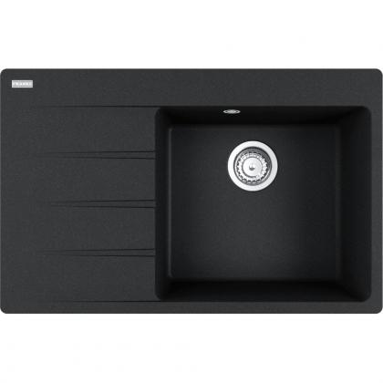 FRANKE Sink CNG 611-78 TL/7 780 x 500 onyx drain left