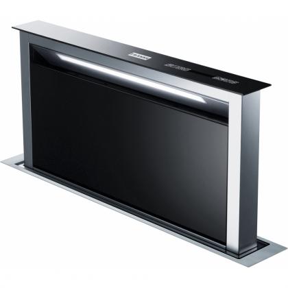 Franke Chimney Hood Fdw 908 Ib Xs Stainless Steel/Black Glass