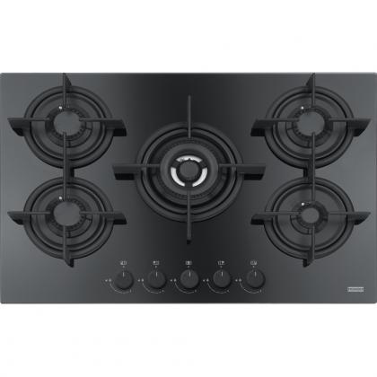 FRANKE Gas hob FHCR 755 4G TC HE BK C Black glass