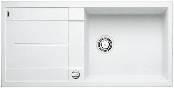 BLANCO 527796 Sink SUBLINE 500-U white soft without drain set Silgranit