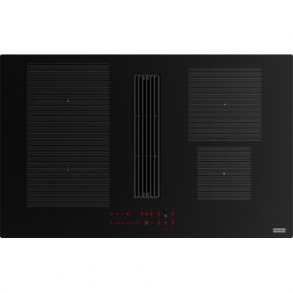 FRANKE Induction hob with extractor fan FMA 8381R HI black glass/white graphic