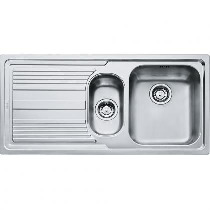 FRANKE Sink LLX 651/7L 1000 x 500mm stainless steel drain left