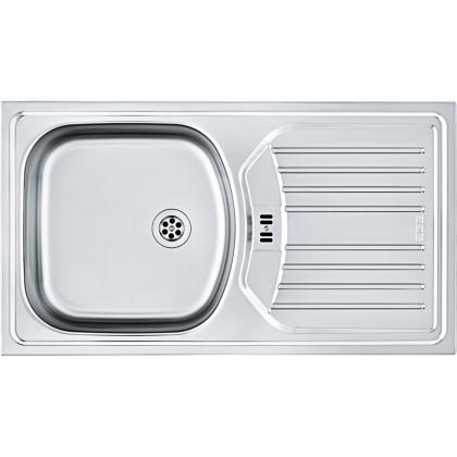 FRANKE Sink ETN 614 NOVA 6/4 stainless steel with drain