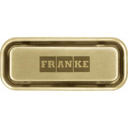 Franke Accessories 133.0630.111 Rectangular Overflow Cover All-Stainl.Steel Gold