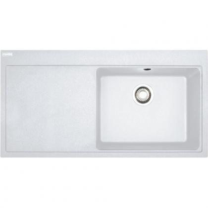 FRANKE Sink MTG 611/7L 1000 x 515 white led