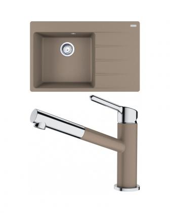 FRANKE Set G219KA CNG 611-78 TL/2 cashmere + FC 3055.424