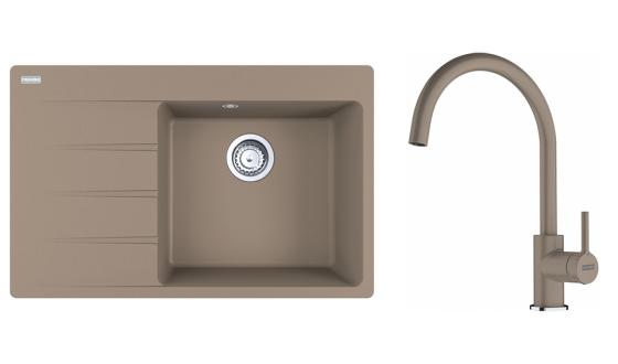 FRANKE Set G271KA CNG 611-78 TL/7 cashmere + FC 6018.424