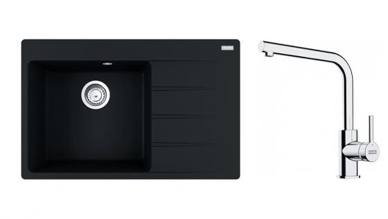 FRANKE Set G251O CNG 611-78 TL/2 onyx + FS 3230.031