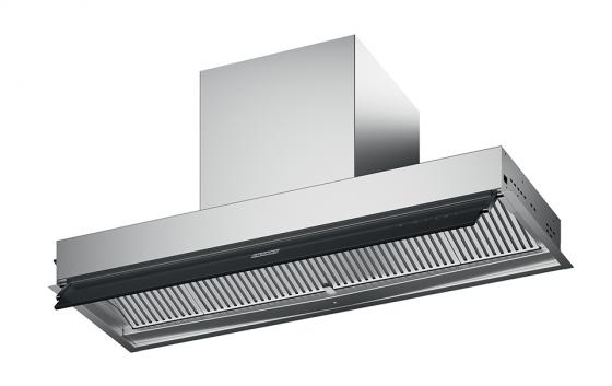 Franke Chimney Hood Fst Drip-Free 90 X/2 Kl Stainless Steel/Black Glass